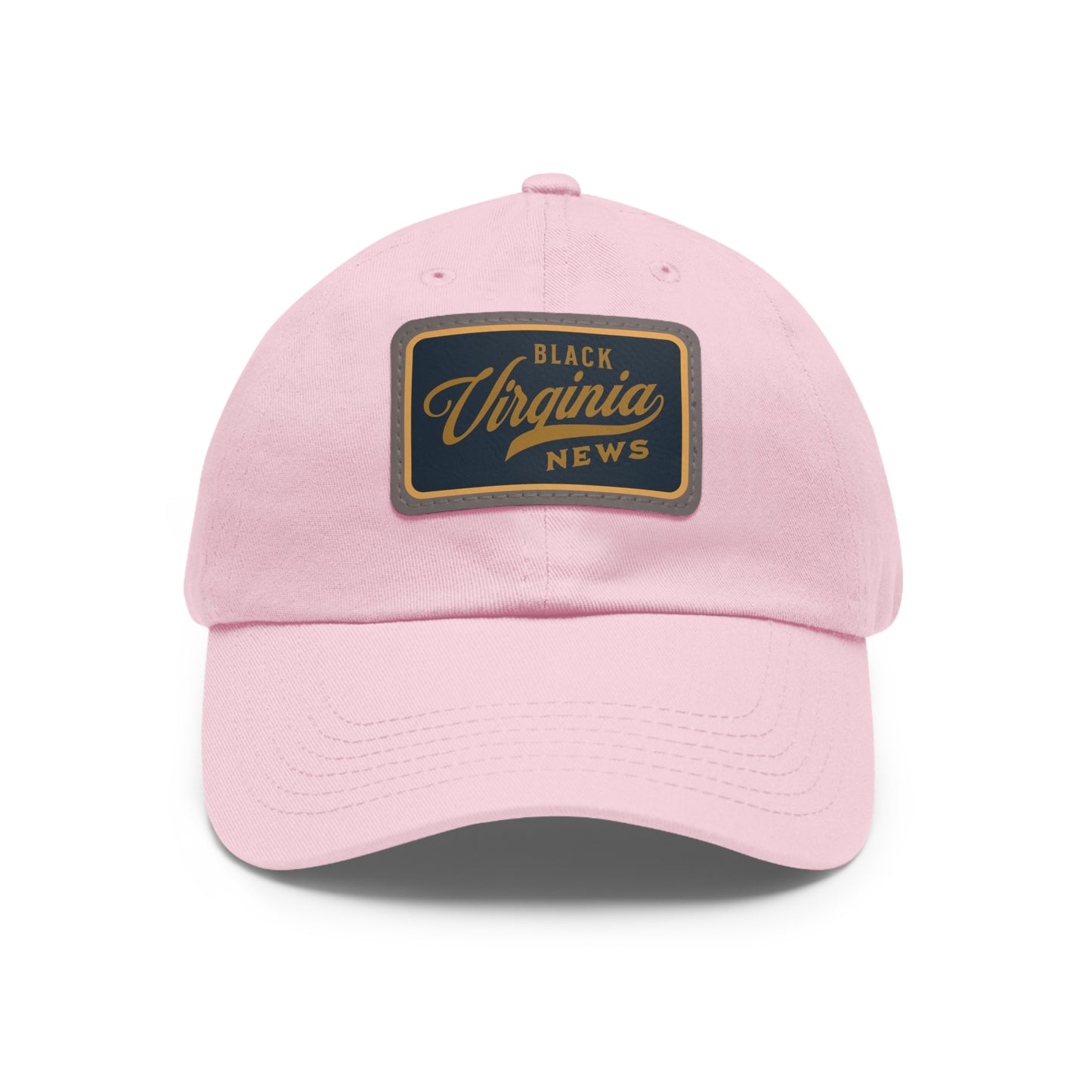 Black Virginia News Patch Cap