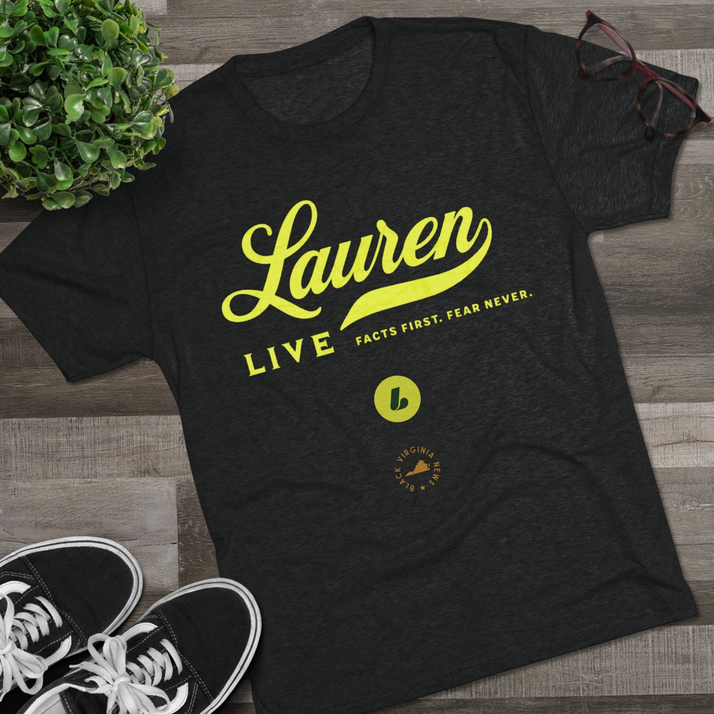 LAUREN LIVE Tri-Blend T