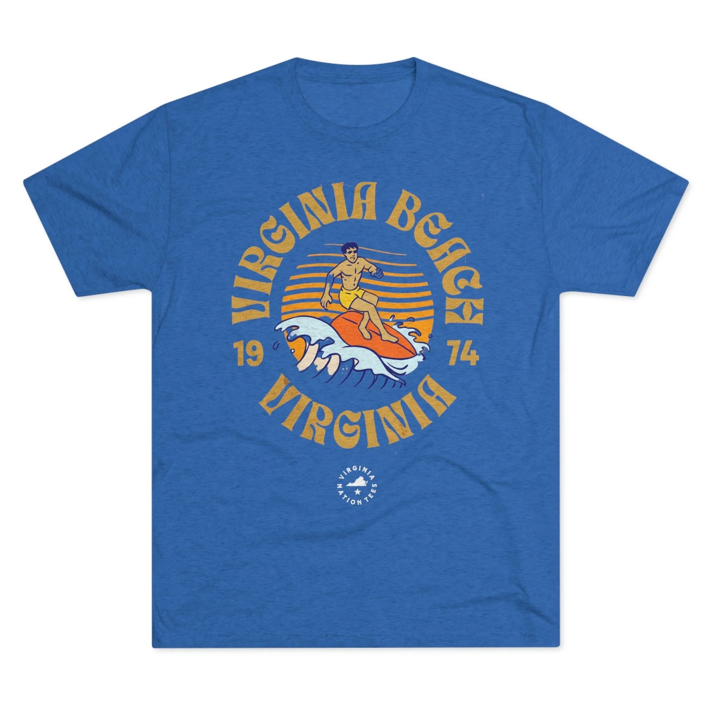 Virginia Beach Surfer Tee