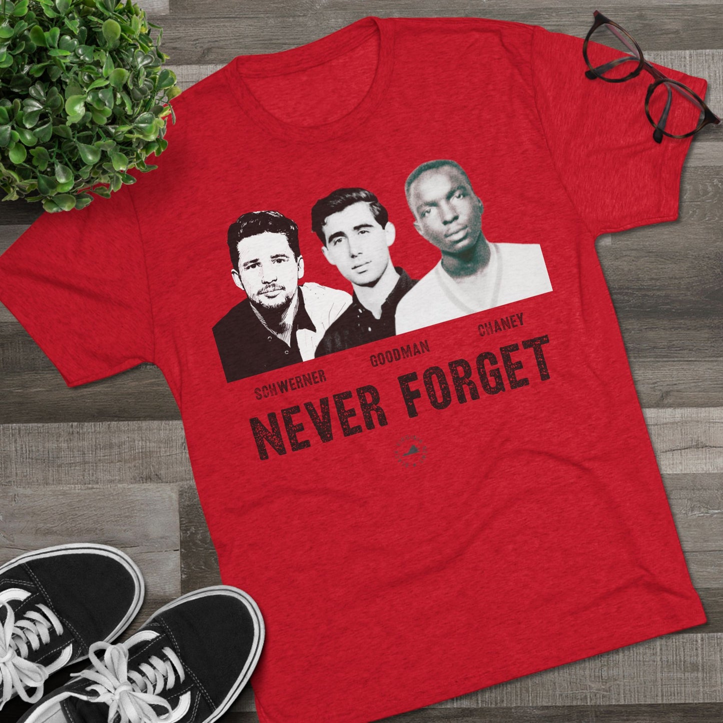Schwerner. Goodman. Chaney. Tribute Tee