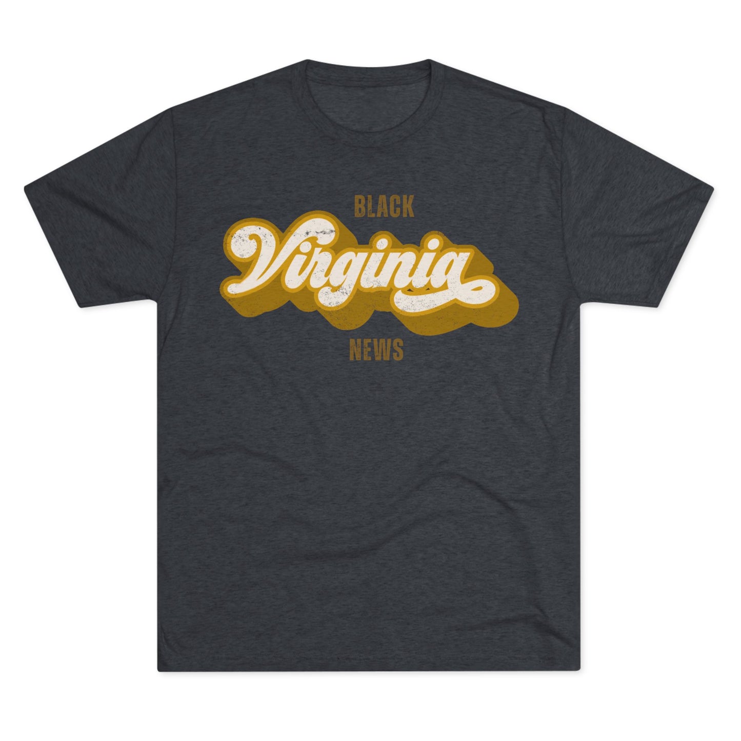 Black Virginia 70s Tri-Blend