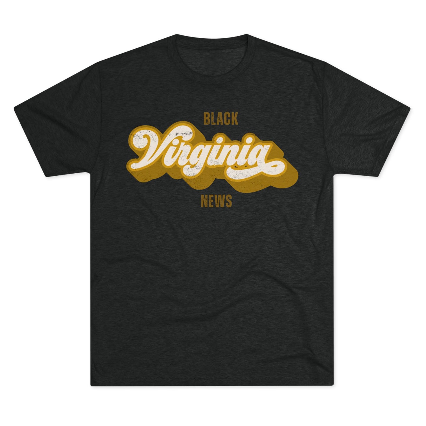 Black Virginia 70s Tri-Blend
