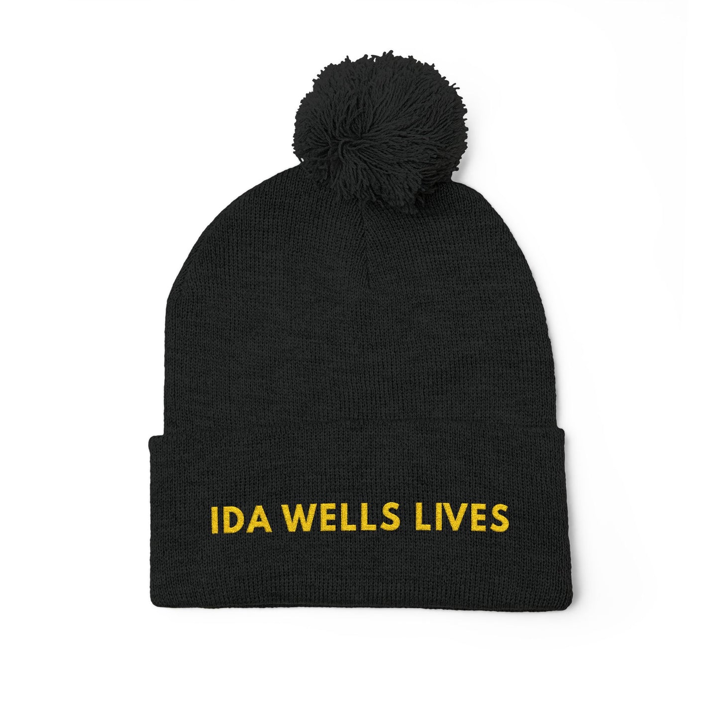 Ida Wells Lives Black Pom-Pom