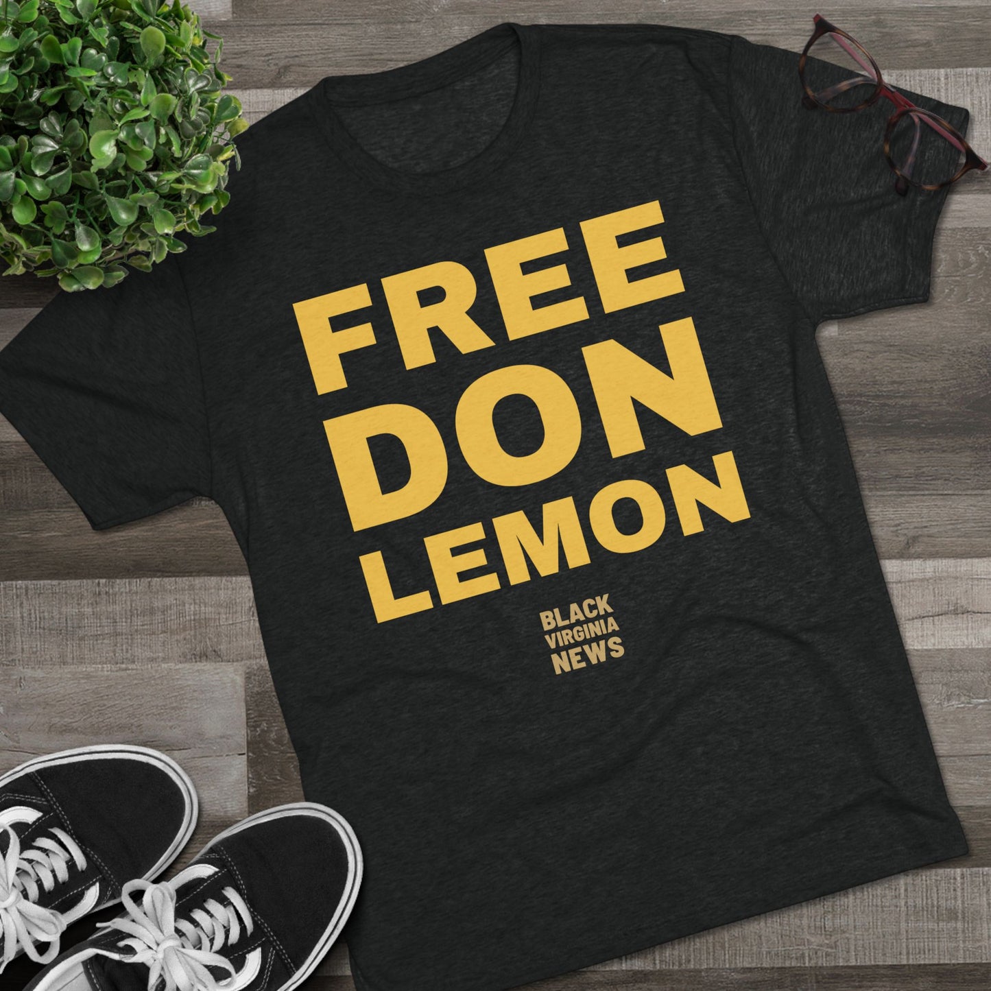Copy of Free Don Lemon Tee — Free Press Fight Fascism Graphic T-Shirt