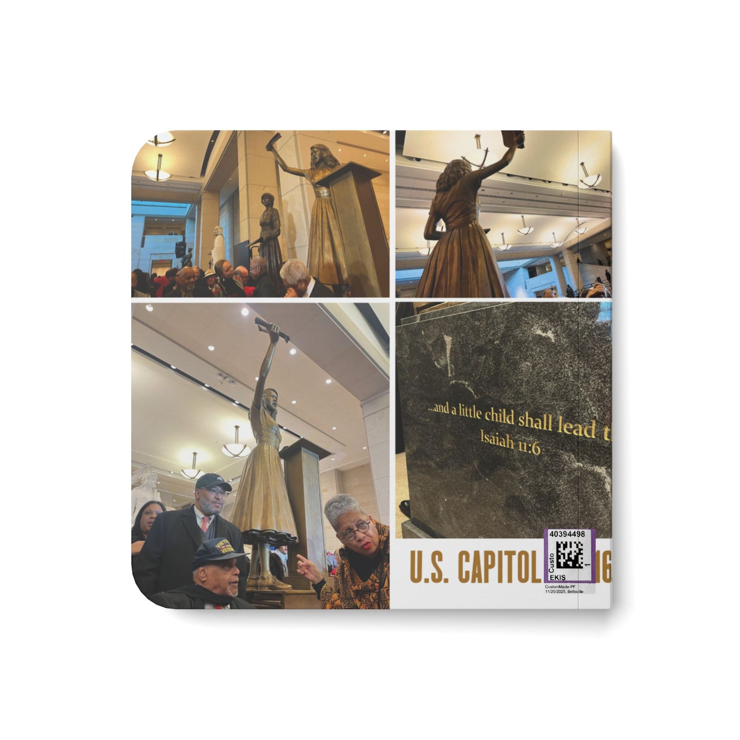 Barbara Rose Johns Statue Photo Book