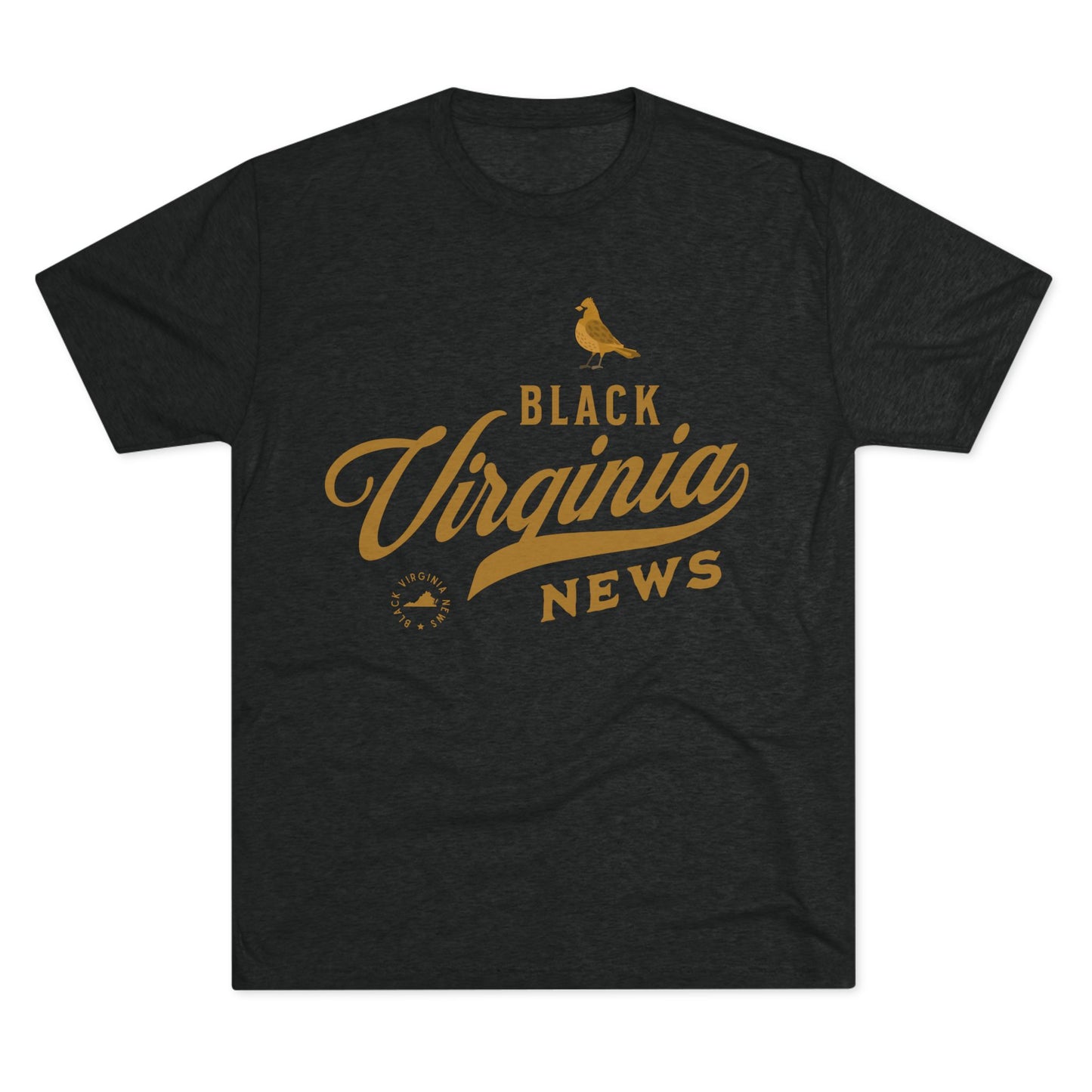 Black Virginia News Tee