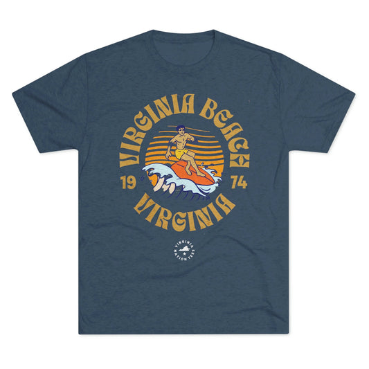 Virginia Beach Surfer Tee