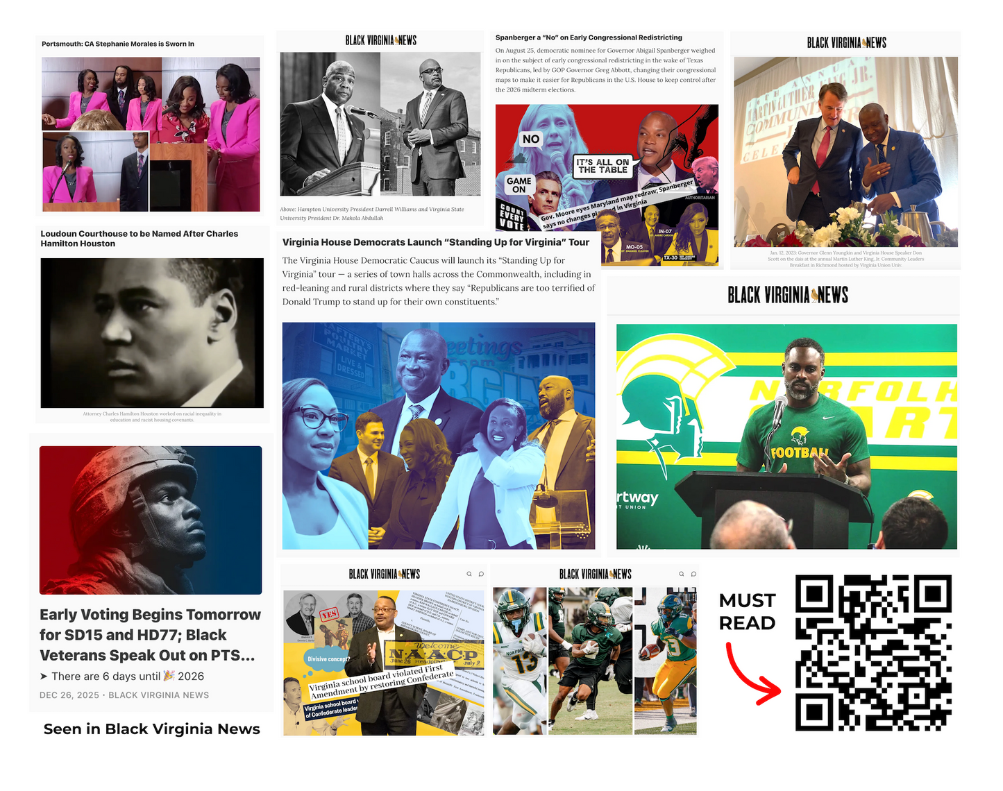 2026 Black Virginia News Calendar